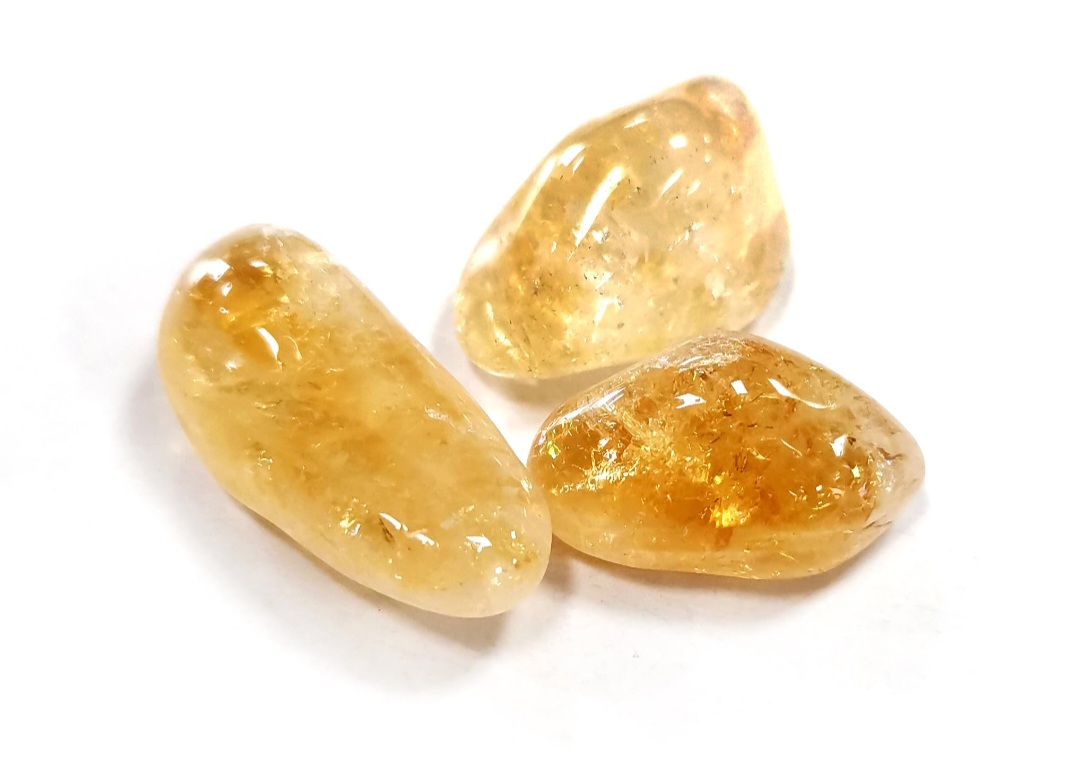 Citrine Pierre Roulée